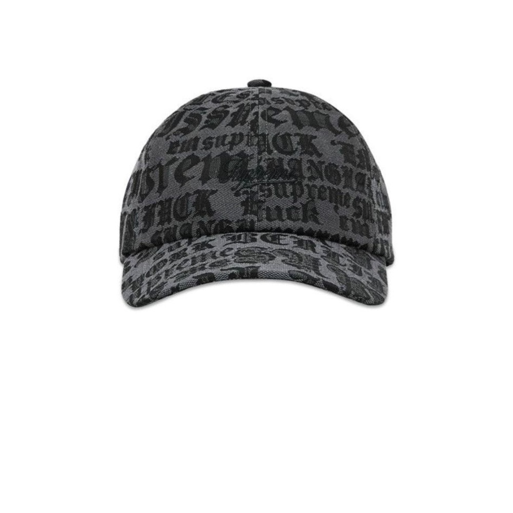 Supreme city Jacquard 6-panel “black”